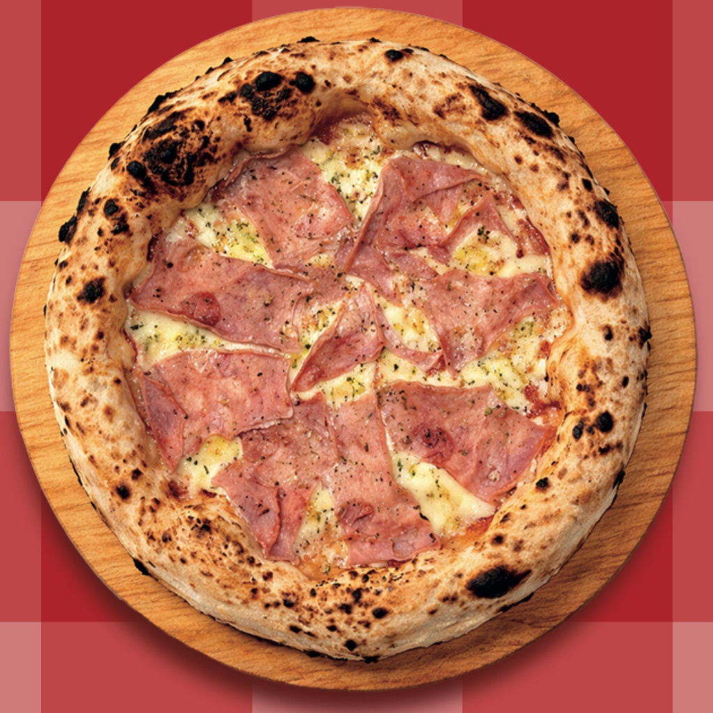 Jamón y morrón