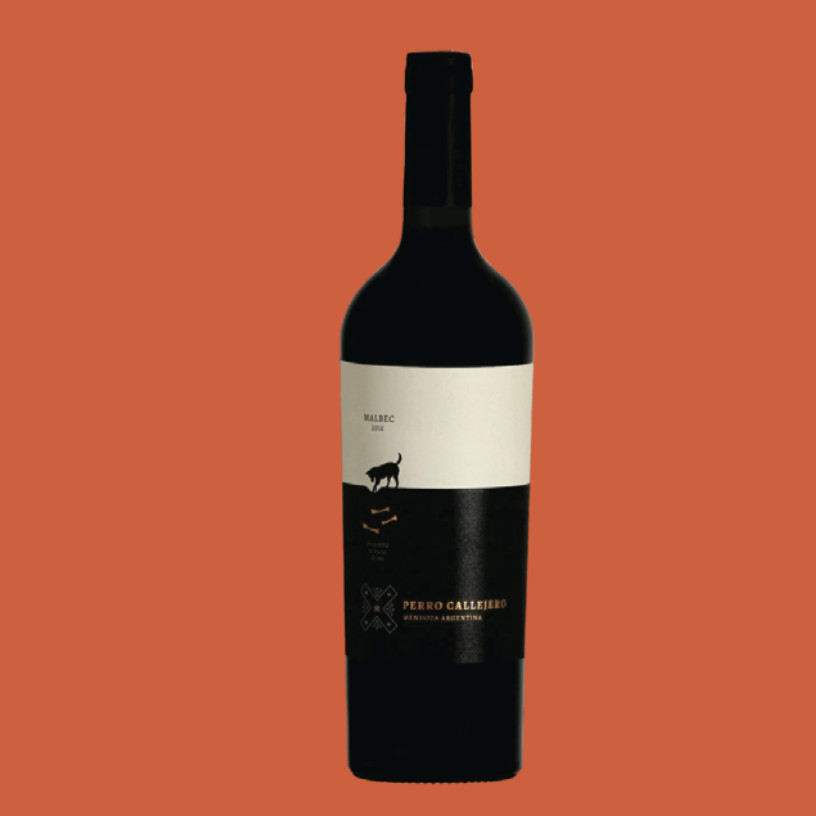 Perro callejero malbec